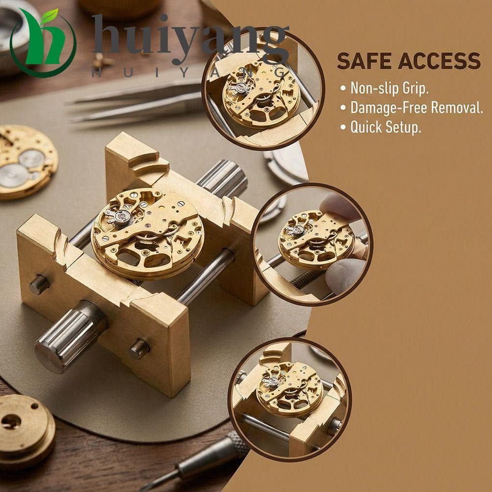 Suporte De Movimento De Relógio HUIYANG , Ferramentas De Braçadeira Base Fixa Multifuncional , Ferramenta De Manutenção