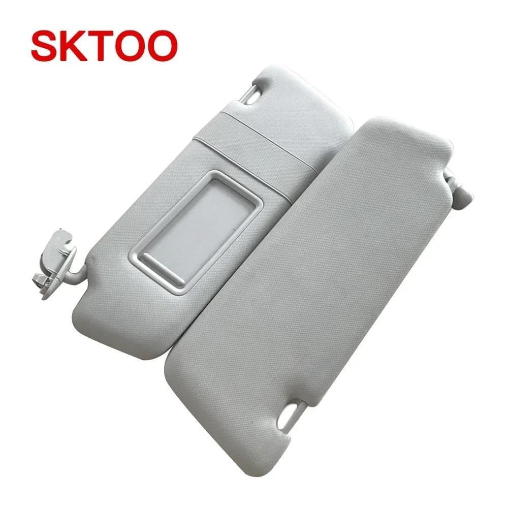 SKTOO Para Audi Q5 Q7 A5 A7 A6 C7 A8L A3 TT Esquerda Ou Direita Escudo Solar Espelho De Vaidade Viseira Peças De Carro D