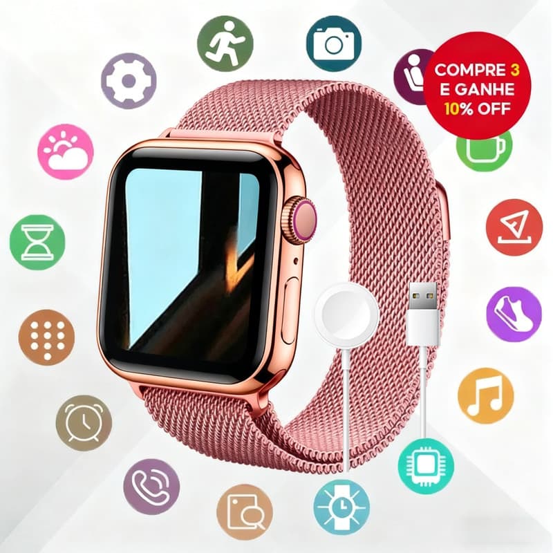 Smartwatch Para Mulheres , Relógio Inteligente S11PRO Esportivo digital À Prova D'água Android E iOS XY0E