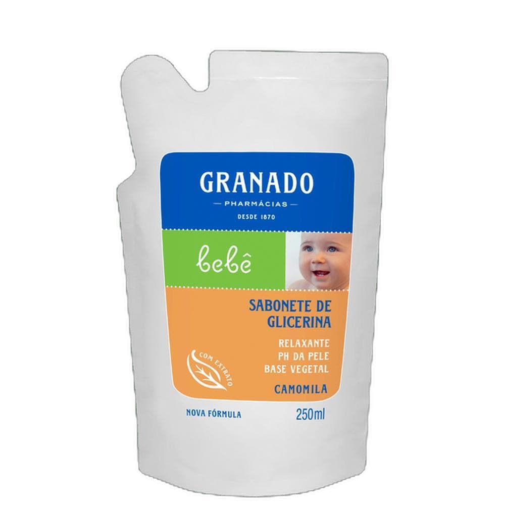 Granado Bebê Glicerina Camomila Sabonete Líquido Refil 250ml