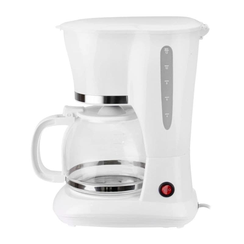 Cafeteira Elétrica Branca 1,5 Litros | 800W | Filtro Permanente | 110V ou 220V