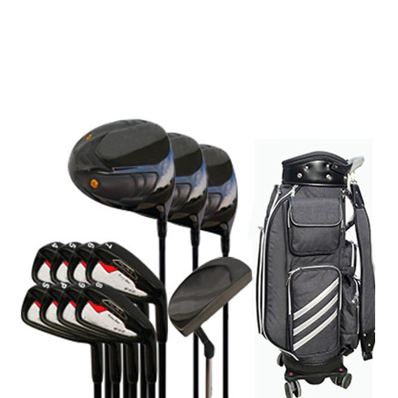 Saco De Golfe De Couro Premium PGA Level 12 Peças De Clubes Carregados Marca De Conjunto Completo