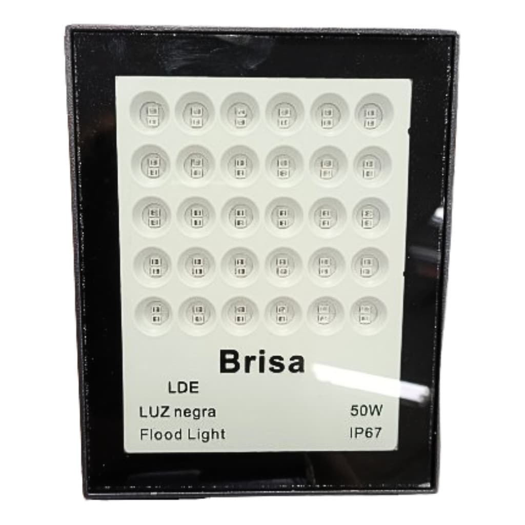 Refletor Luz Negra Led 50w Ip67 Uv Dj Prova D'água Tk