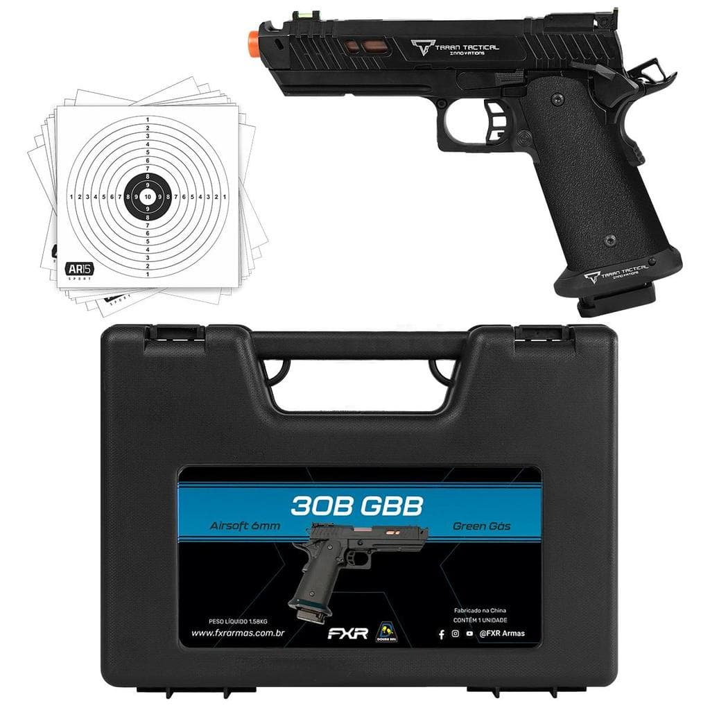 Pistola Airsoft John Wick 1911 30B Taran Tactical 6mm Metal