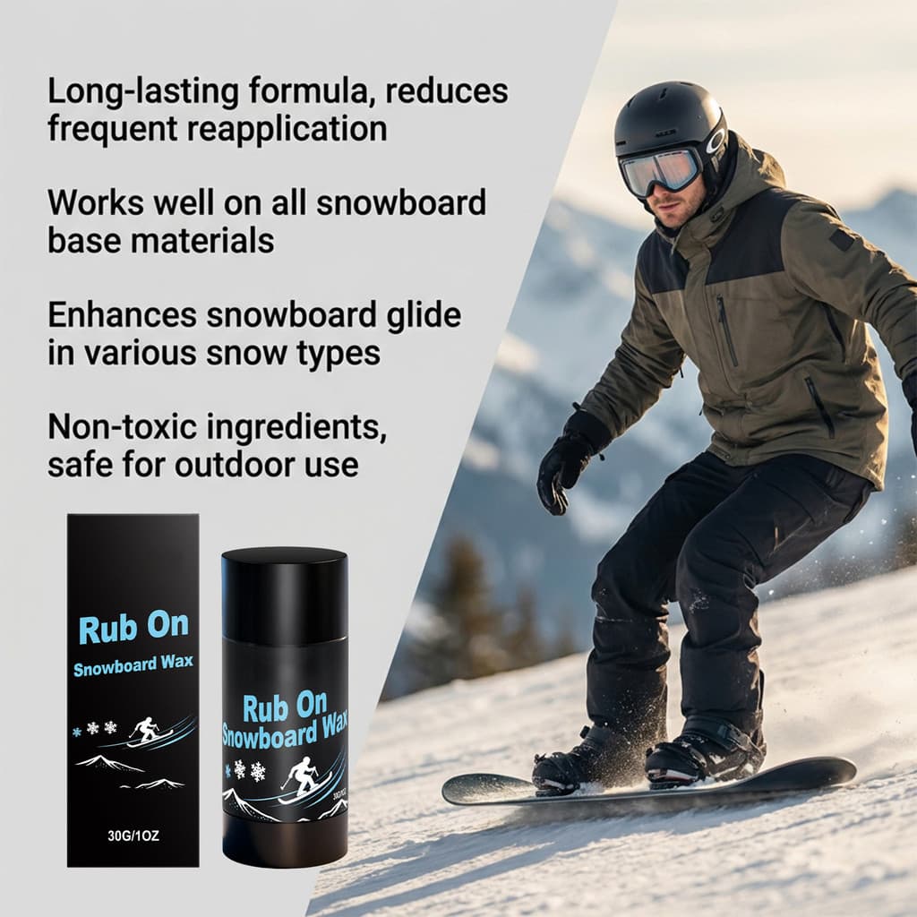 Cera Universal De Esqui/Snowboard 30g Para Todas As Condições De Neve Oferece Experiência Mais Suave E Rápida