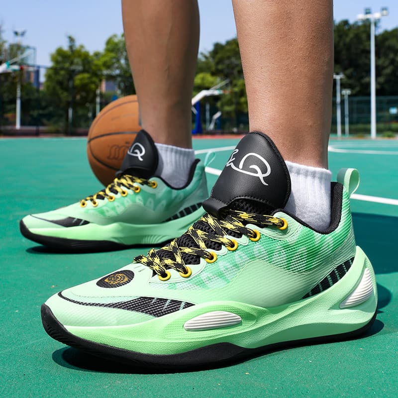 2025 novo estilo tênis de basquete masculino respirável antiderrapante resistente ao desgaste combate real botas de comb