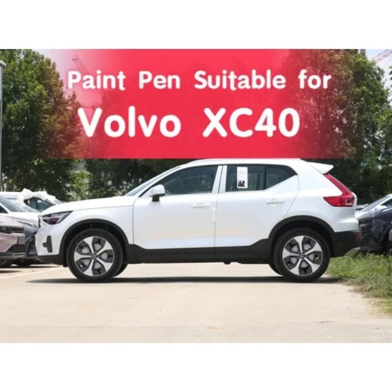 Caneta De Pintura Adequada Para Volvo XC40 Fixador De Tinta Gelo Branco Denim Azul Brilho Prata Cinza Original Do Carro 