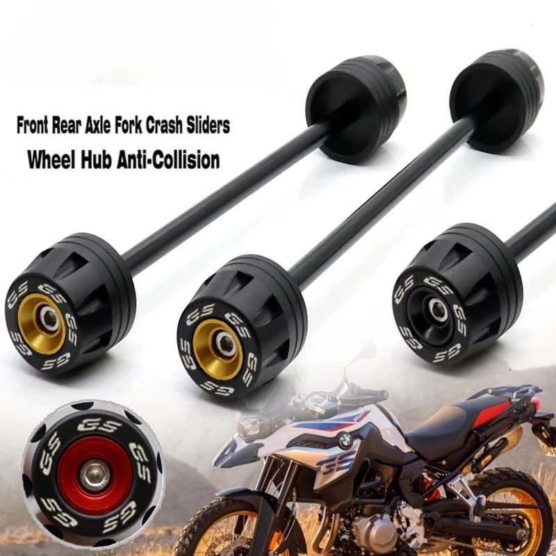 Para BMW F750GS F850GS F750 GS F 850 2018-2023 Acessórios Da Motocicleta Eixo Dianteiro & Traseiro Garfo Acidente Slider