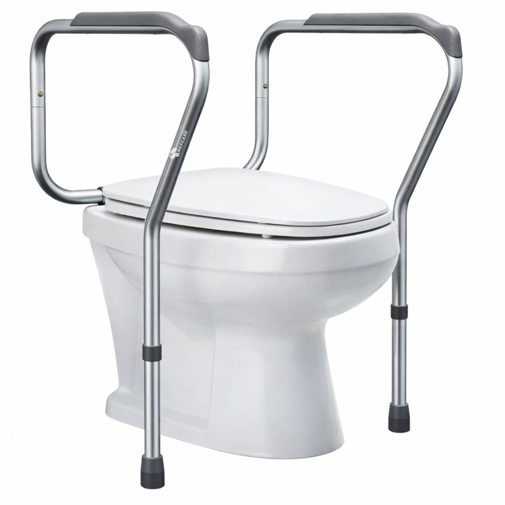 Barra de Apoio para Vaso Sanitário Supermedy em Alumínio