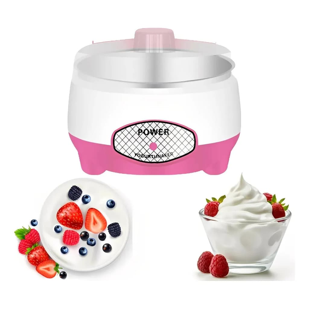 Máquina Fazer Iogurte Natural Grego Iogurteira Elétrica 1l