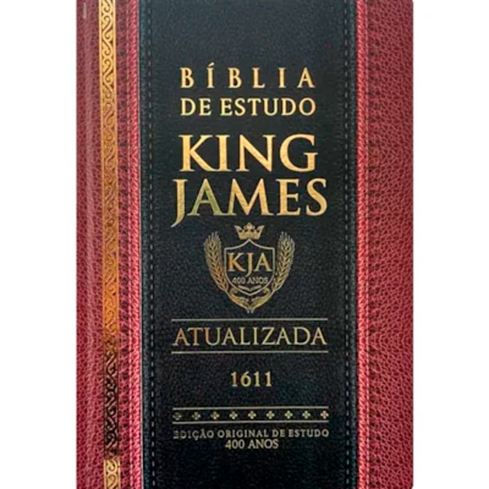 Bíblia de Estudo King James Atualizada | Média |  Full Collor | Capa Dura