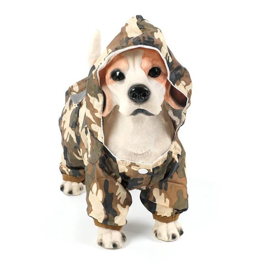 Roupa para Animais de Estimação, Capa de Chuva para Cães de Dupla Camada, Roupas para Cães para Todas as Estações, Ataca