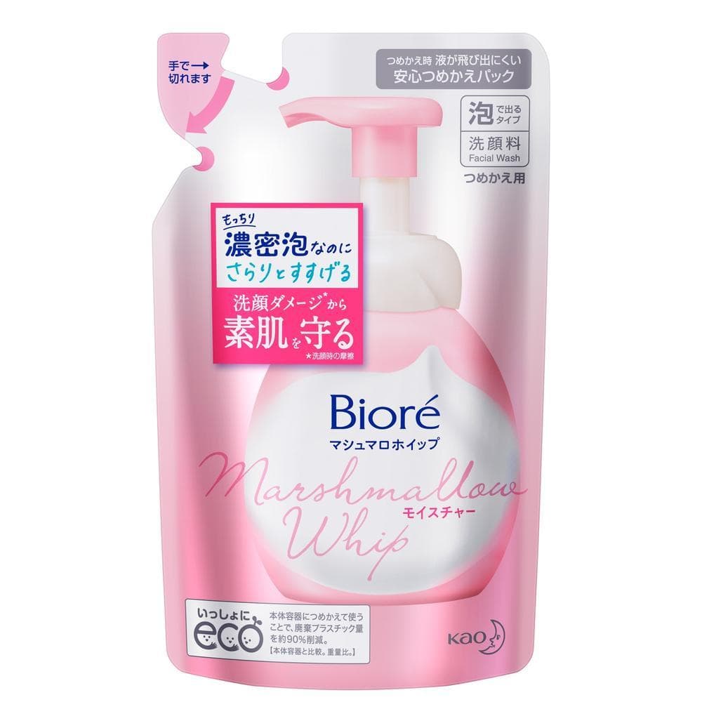 Bioré Marshmallow Whip Facial Cleansing Moisture Refil - Sabonete Facial 130ml