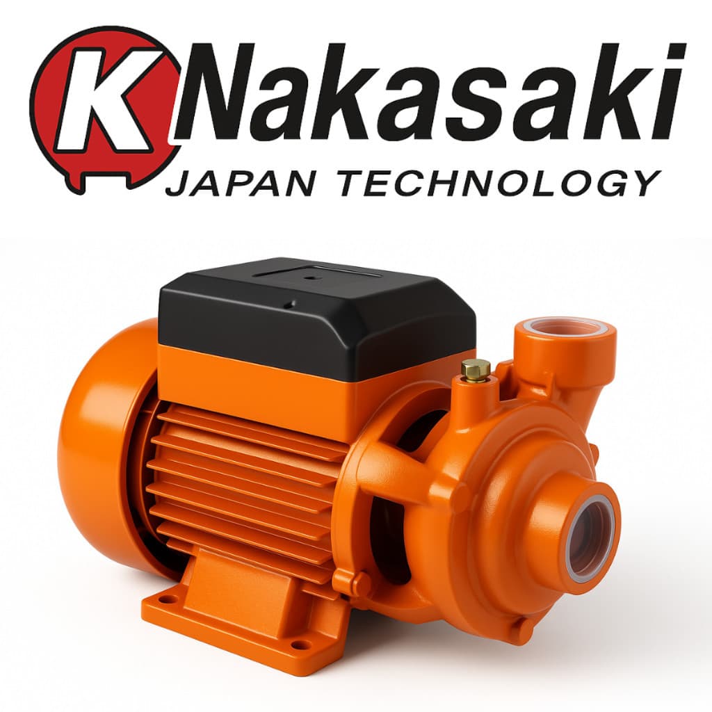 Bomba D'água Periférica 1/2 cv Monofásica Nakasaki Potente e Silenciosa - Envio Imediato!!!