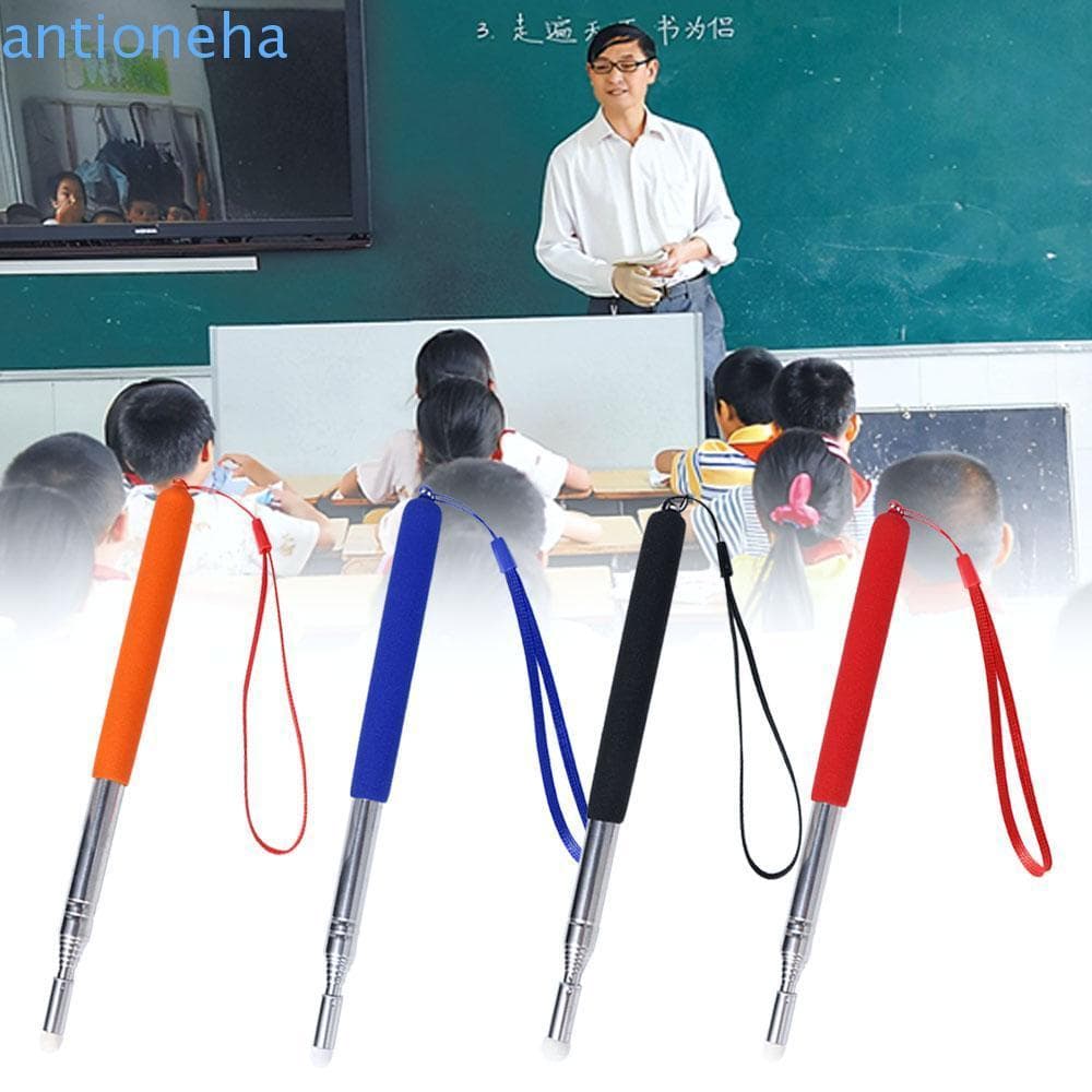 Caneta Para Quadro Branco ANTIONEHA Ponteiro De Mão Telescópico Profissional Cabeça De Feltro De Aço Inoxidável