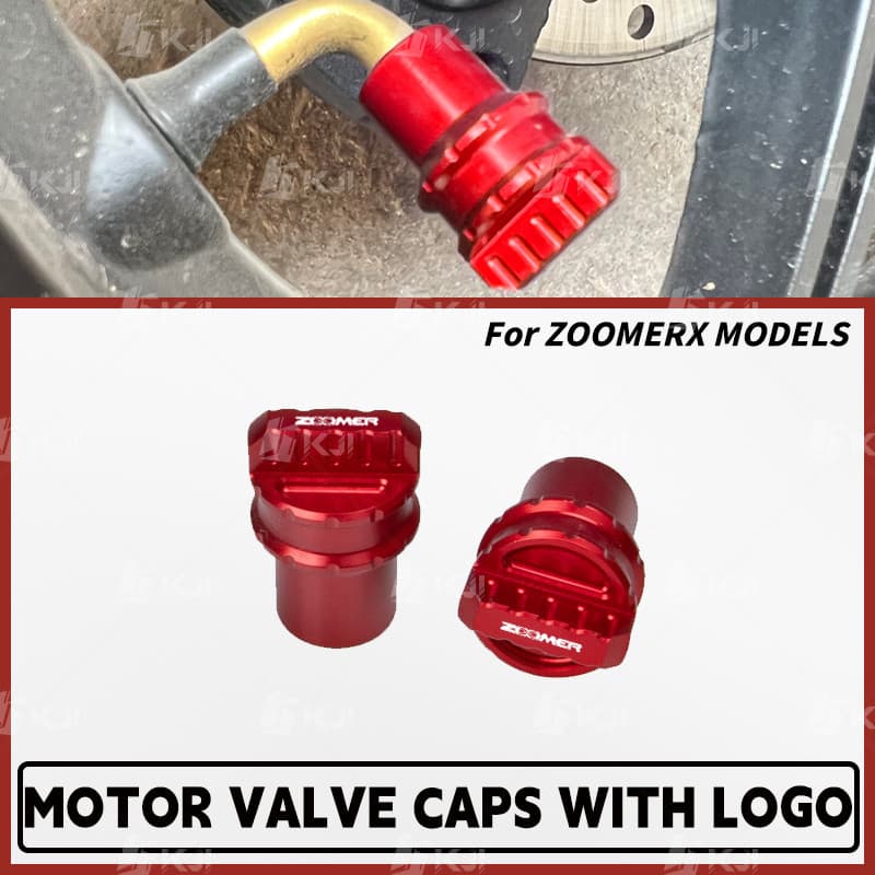 Para Honda ZOOMER X 110/50 Tampas Da Haste Válvula Do Pneu Roda De Ar Tubo Capa Guarnição Acessórios Peças