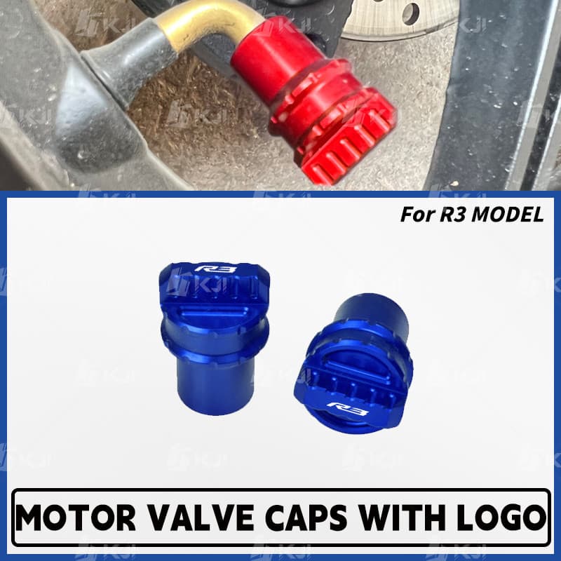 Para Yamaha YZF-R3/YZFR3 Tampas Da Haste Válvula Do Pneu Roda De Ar Tubo Capa Guarnição Acessórios Peças