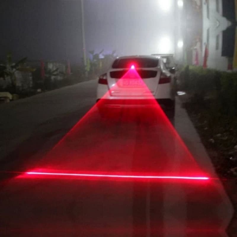 Melhore Sua Experiência De Condução Com Luz De Nevoeiro A Laser Auto LED-Sinalização Perfeita Anti-Colisão E Lâmpada De Advertência De Freio