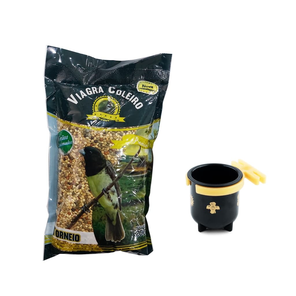 Viagrinha Coleiro - Ração Premium para Pássaros 200g