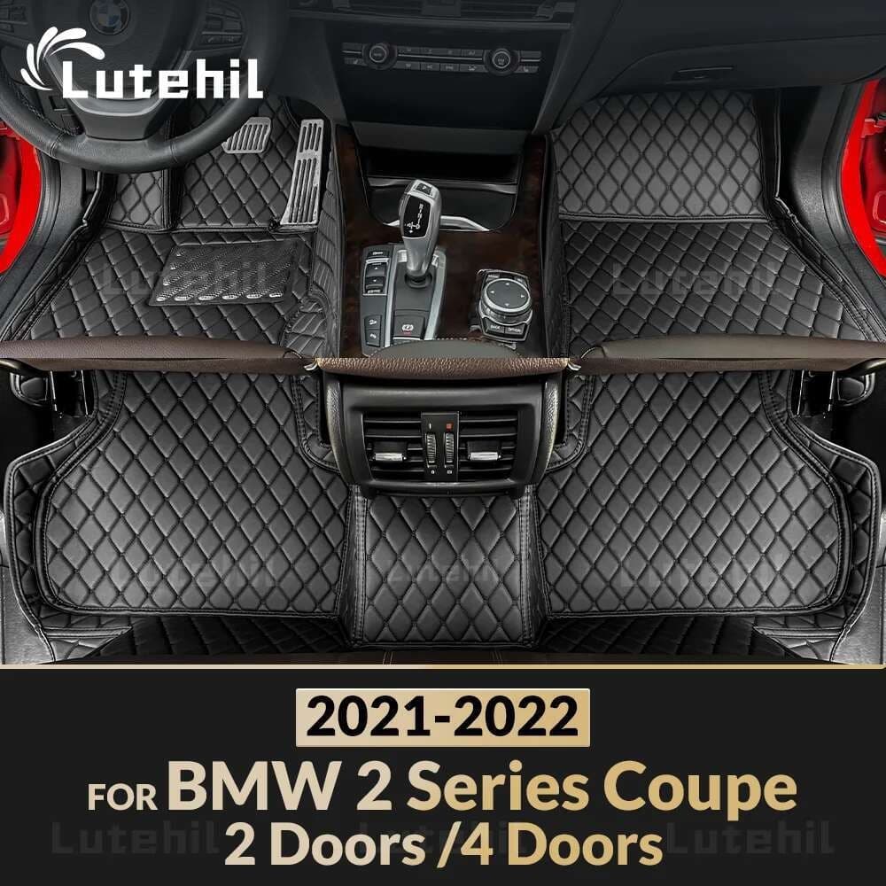 Tapetes De Carro Para BMW Série 2 Coupe 2 Portas/4 2021 2022 Almofadas De Pé Personalizadas Acessórios Interiores De Car