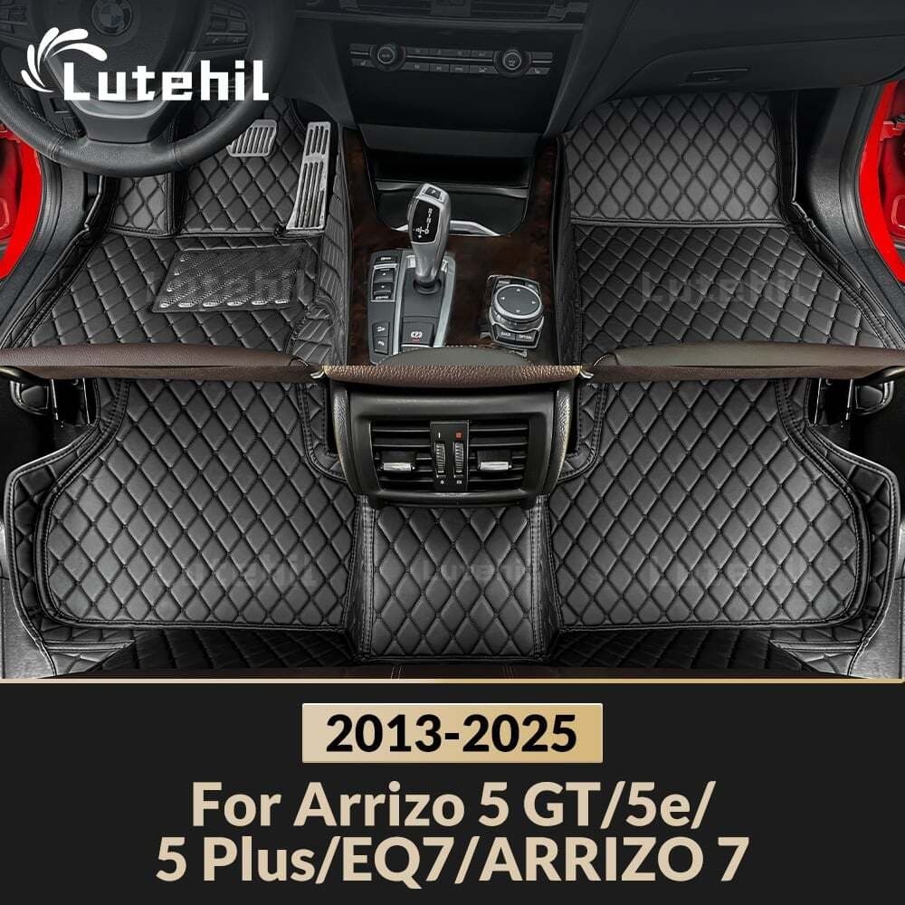 Para ARRIZO 5 GT/5e/5 Plus/EQ7/7 Tapetes De Carro Personalizados Capa De Tapete De Automóvel Acessórios Interiores Peças