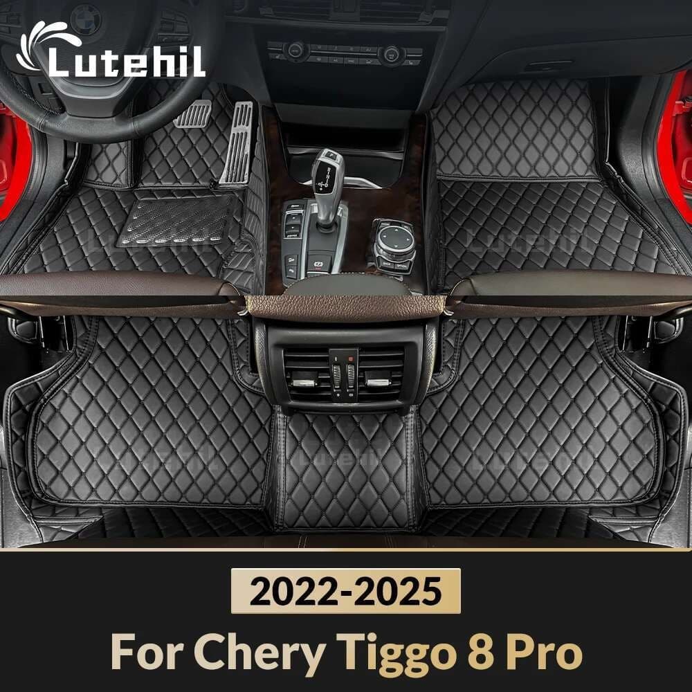 Para Chery Tiggo 8 Pro 2022 2023 2024 2025 Tapetes Do Carro Personalizado Auto Pé Almofadas Tapete Capa Acessórios