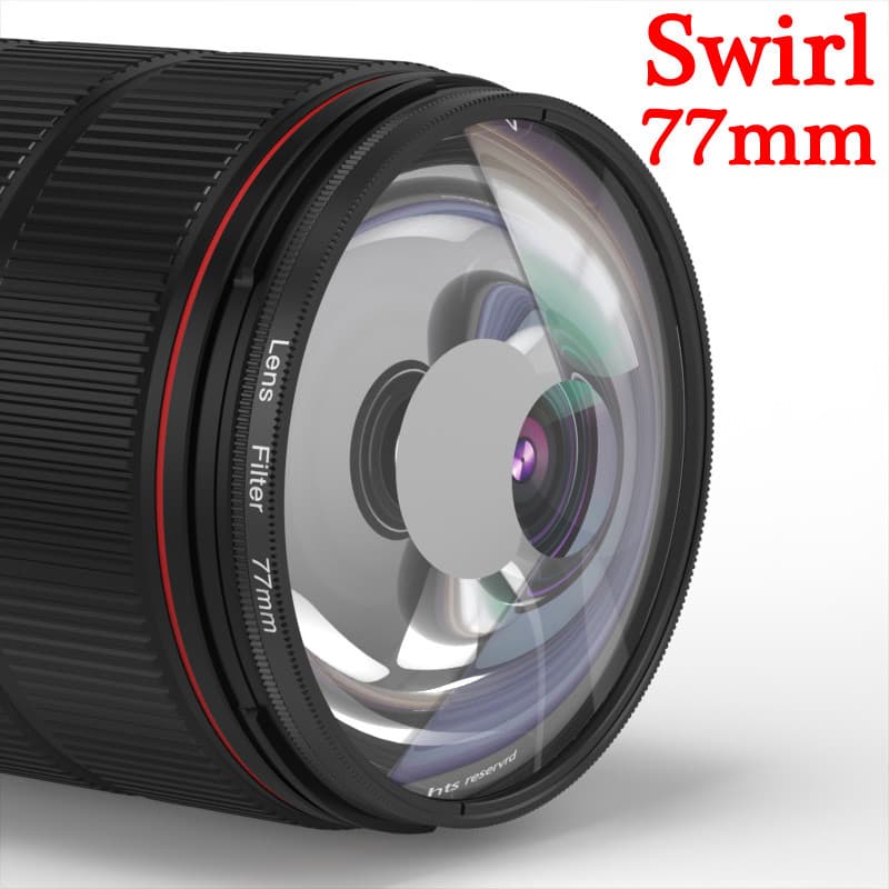 Filtro De Câmera KnightX Caleidoscópio Efeitos Especiais Acessórios De Fotografia Prisma De Lente DSLR