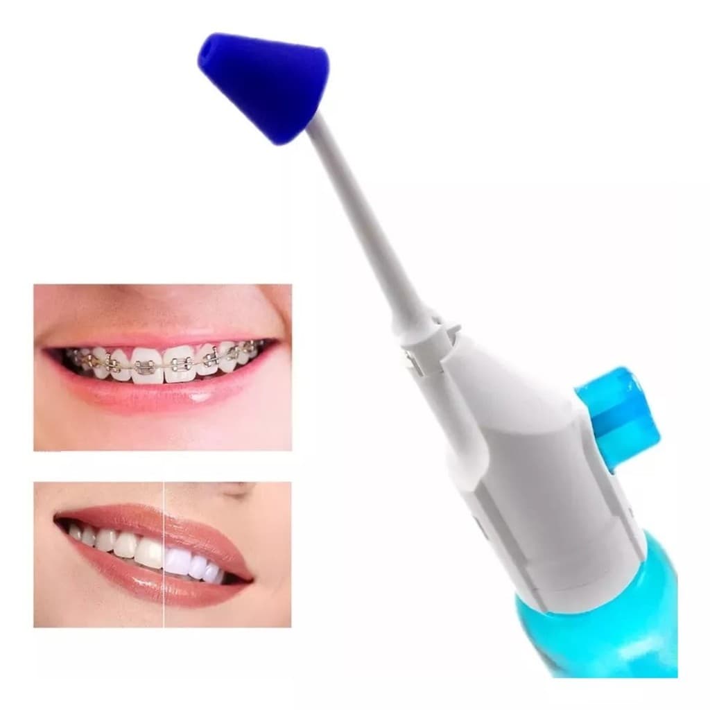 Irrigador A Jato Dental Limpador Bucal Limpeza Portátil