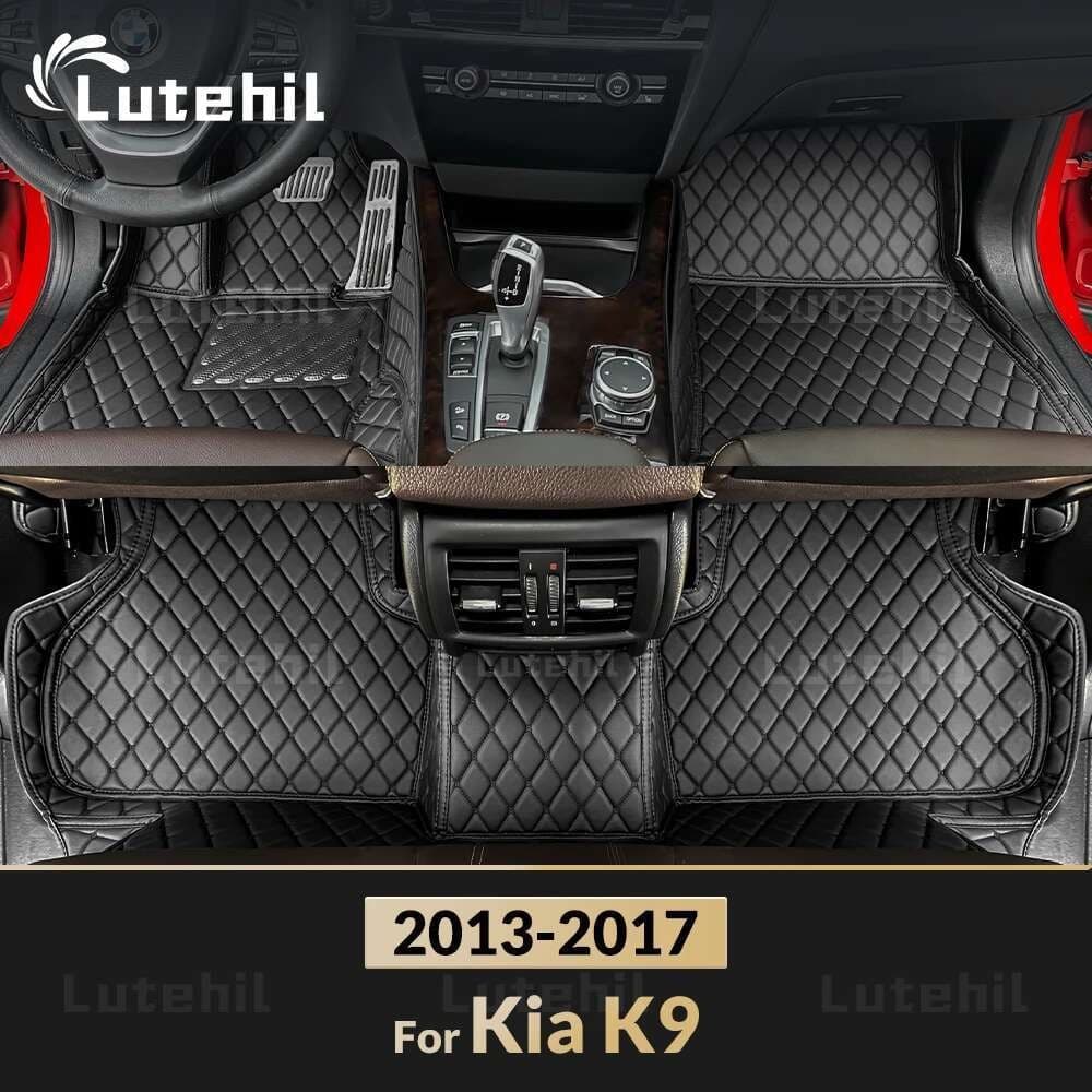 Para Kia K9 2013 2014 2015 2016 2017 Tapetes De Carro Personalizado Almofadas De Pé Automóvel Capa Acessórios Interiores