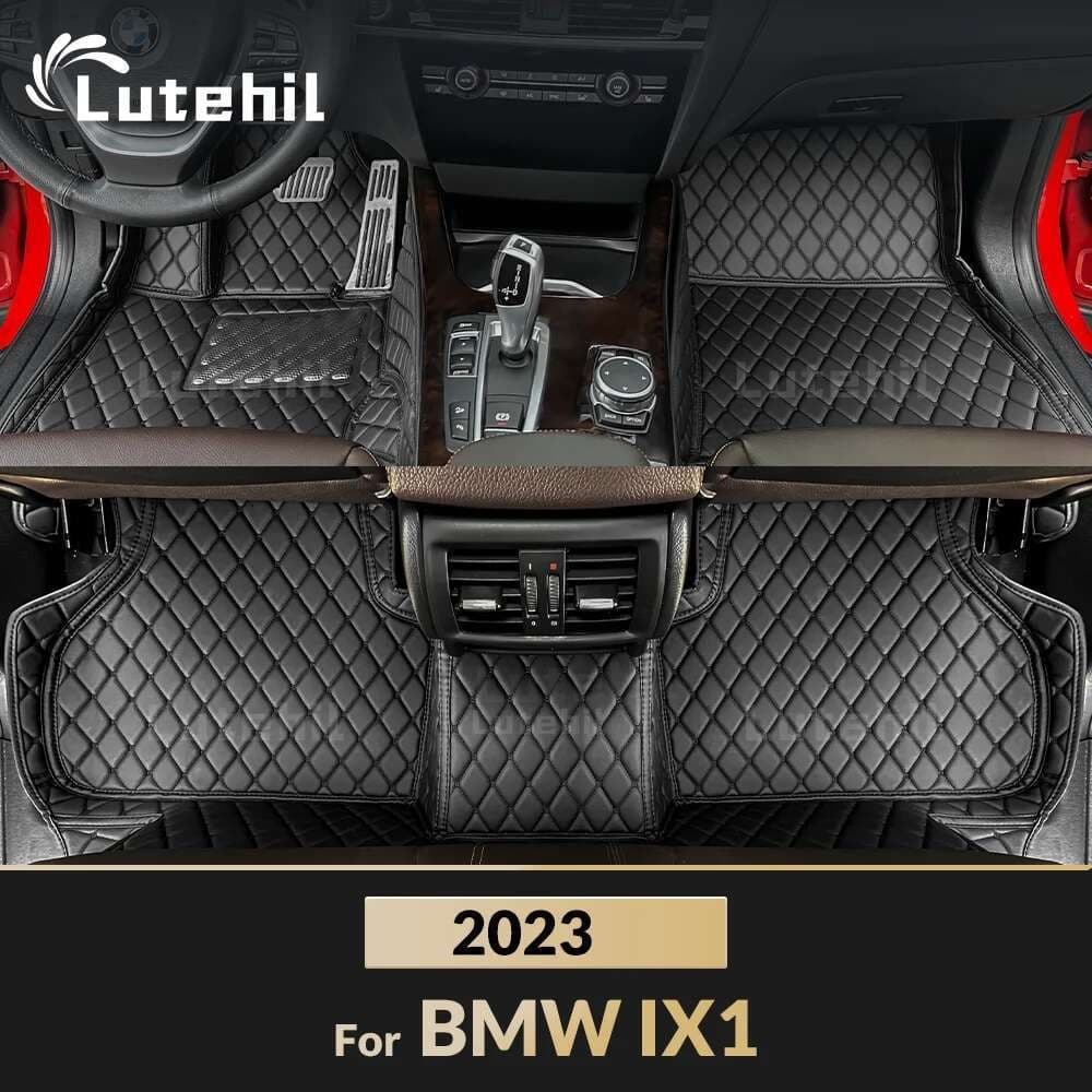 Para BMW IX1 2023 Tapetes De Carro Personalizados Capa De Tapete De Automóvel Detalhes Interiores Acessórios Peças De Al