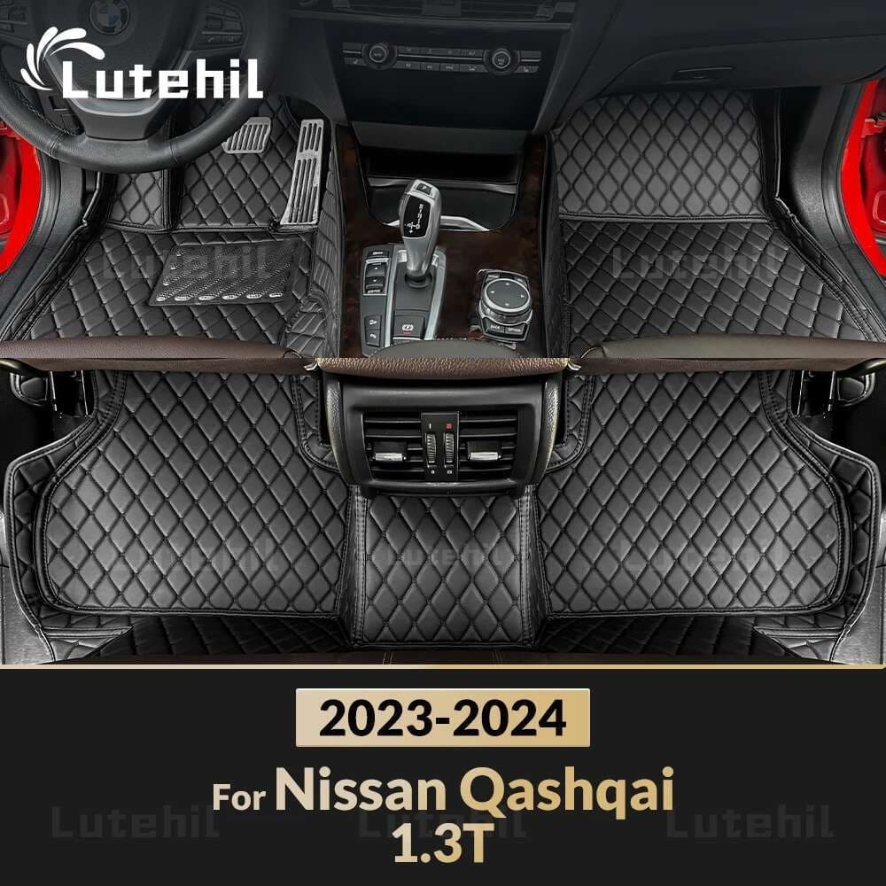 Tapetes De Carro Personalizados Para Nissan Qashqai 2023 2024 Capa De Carpete De Automóvel Detalhes Interiores Acessório