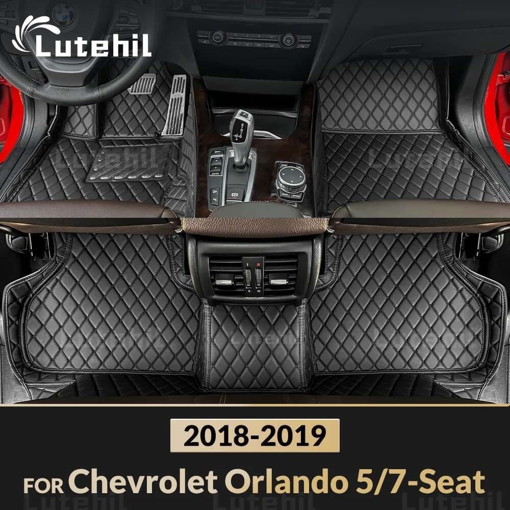 Tapetes De Carro Para Chevrolet Orlando 5/7 Assentos 2018 2019 Almofadas De Pé Personalizadas Capa De Tapete De Automóve