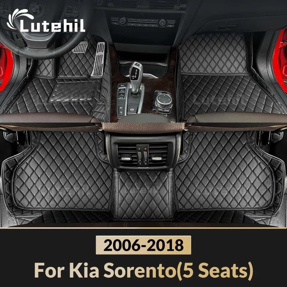 Para Kia Sorento (5 Assentos) 2006-2018 2017 Tapete De Carro Personalizado Capa De Automóvel Acessórios Interiores De Pr