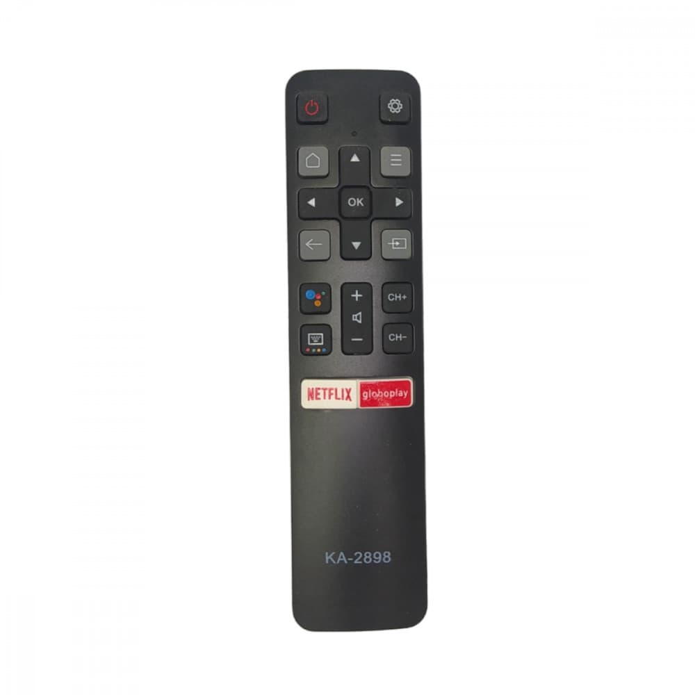Controle Remoto TCL Smart 4K com Atalhos para Apps