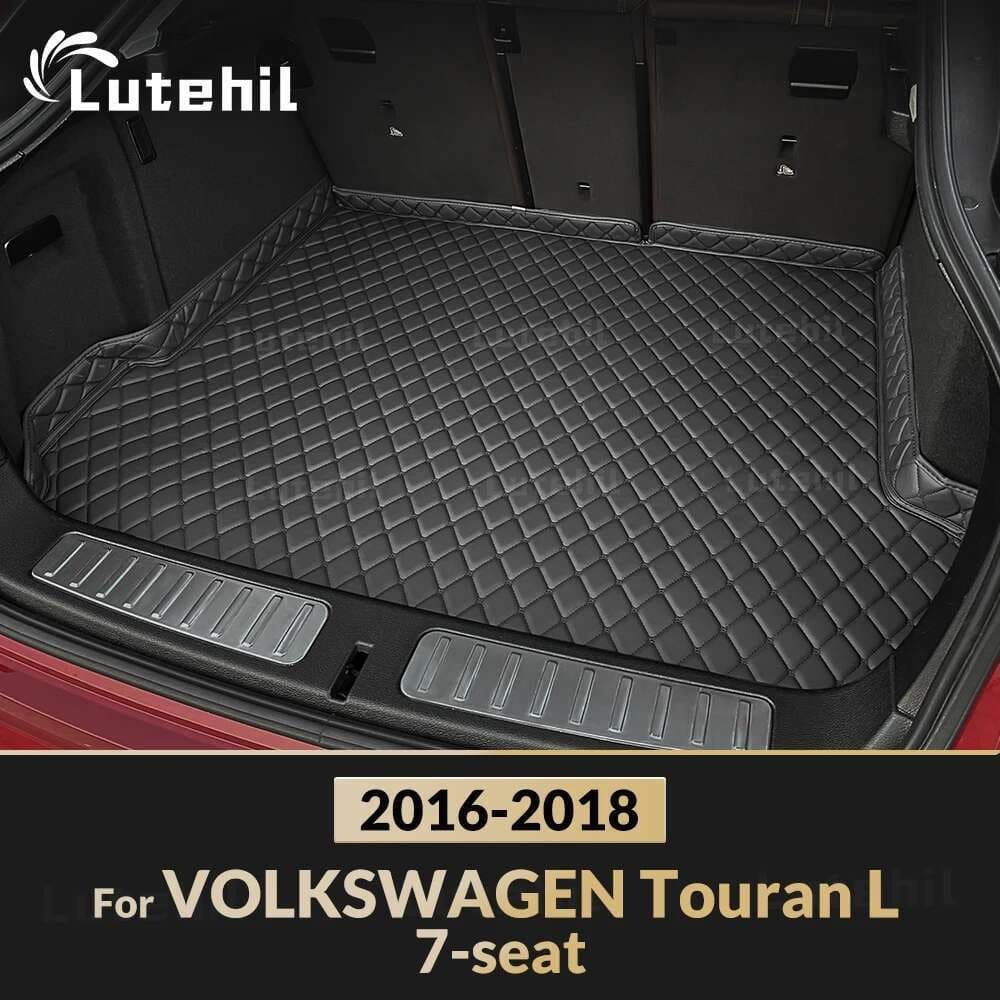 Tapete De Porta-Malas De Carro Para Volkswagen VW Touran L (Versão Estendida) 7 Lugares 2016 2017 2018 Acessórios Person
