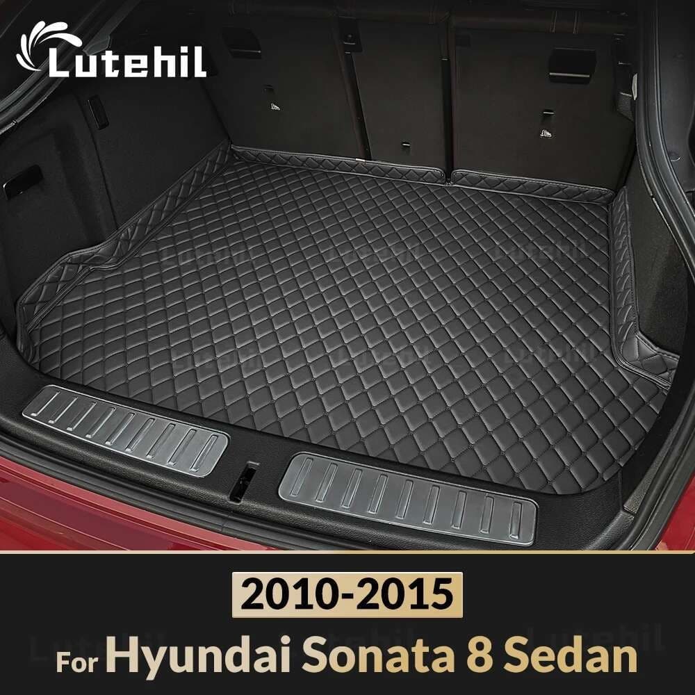 Tapete De Porta-Malas De Carro Para Hyundai Sonata 8 Sedan 2010 2011 2012 2013 2014 2015 Acessórios Personalizados Decor