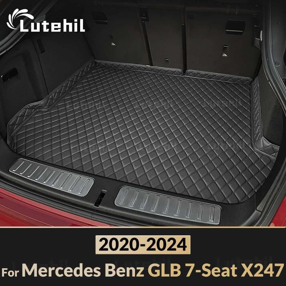 Tapete De Porta-Malas De Carro Para Mercedes Benz GLB Classe 7 Assentos X247 2020 2021 2023 2024 Acessórios Decoração De