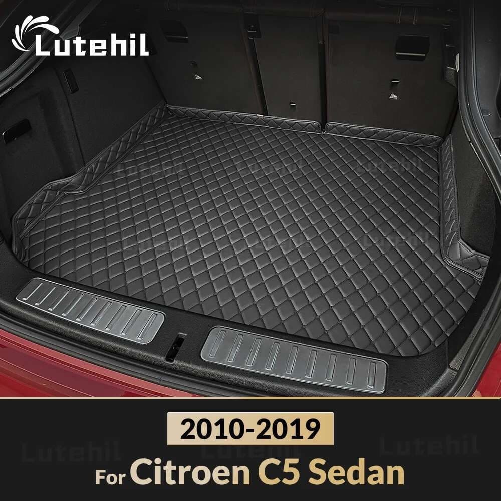 Tapete De Porta-Malas De Carro Para Citroen C5 Sedan 2010-2019 18 17 16 15 14 13 12 11 Acessórios Personalizados Decoraç
