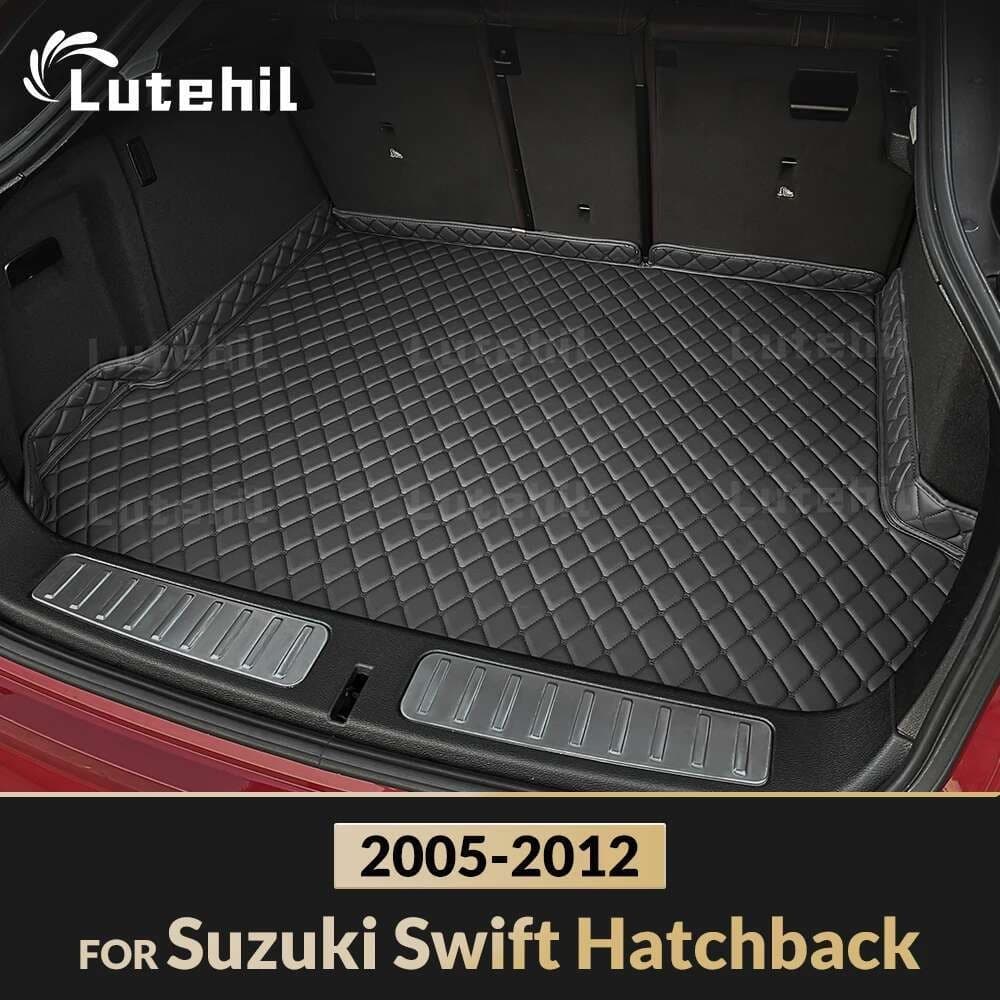 Tapete De Porta-Malas De Carro Para Suzuki Swift Hatchback 2005 2006 2007 2008 2009 2010 2011 2012 Personalizado Forro D