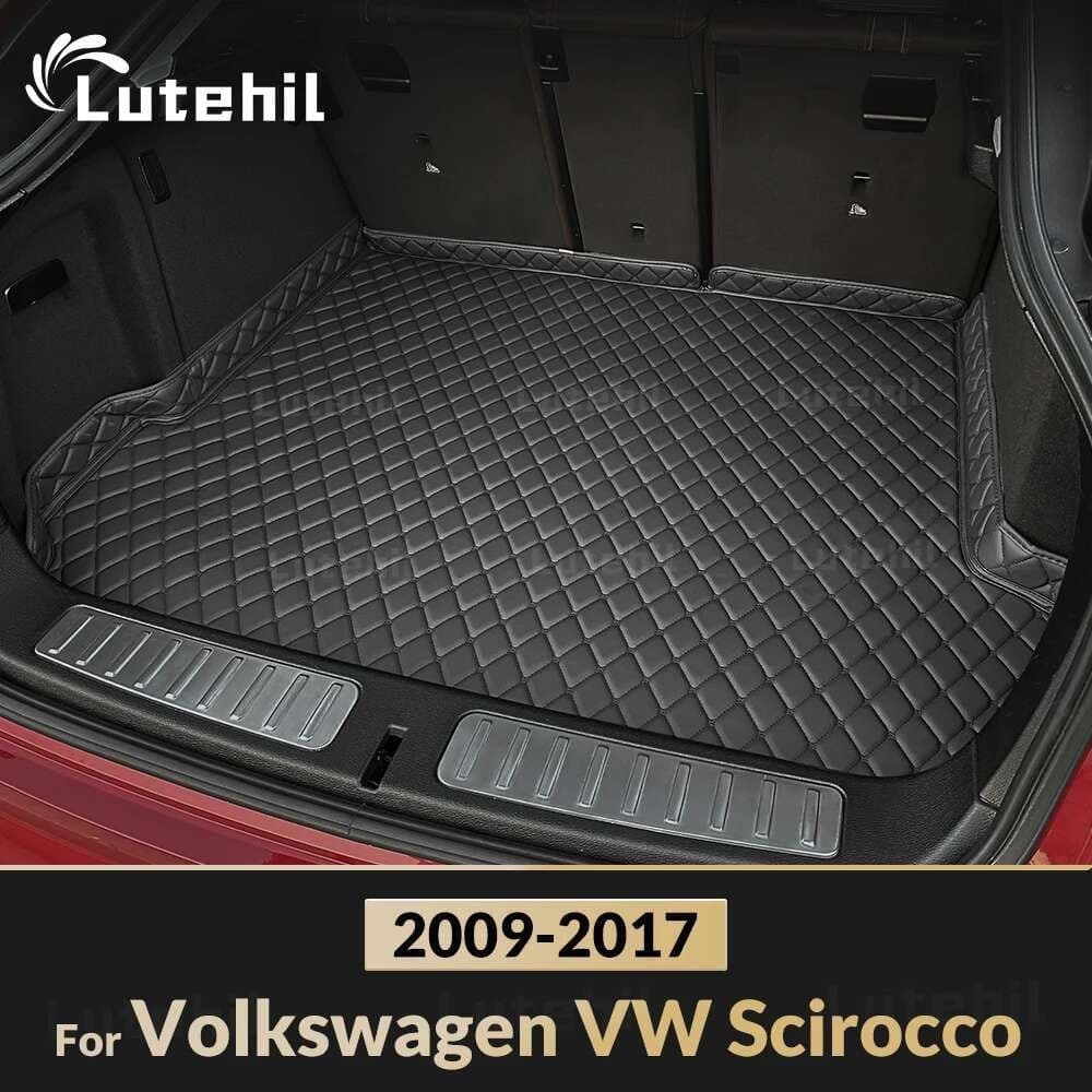 Tapete De Porta-Malas De Carro Para Volkswagen VW Scirocco 2009 2010 2011 2012 2013 2014 2015 2016 2017 Antiderrapante A