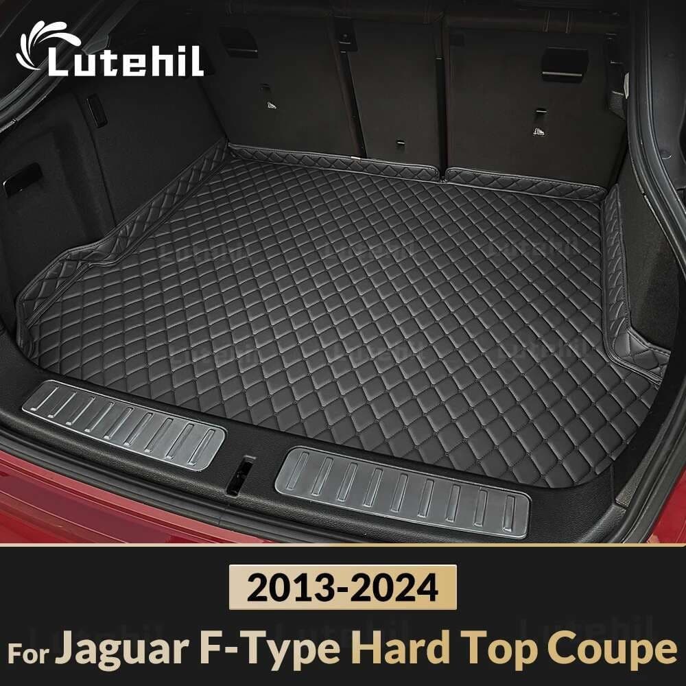 Tapete De Porta-Malas De Carro Para Jaguar F-Tipo Hard Top Coupe 2013-2024 23 22 21 20 19 18 17 16 15 14 Antiderrapante
