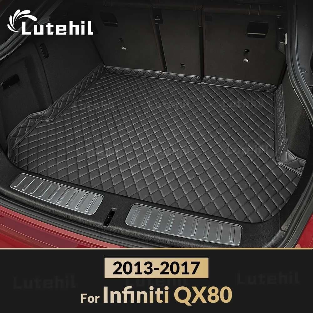Tapete De Porta-Malas De Carro Para Infiniti QX80 2013 2014 2015 2016 2017 Acessórios Personalizados Decoração De Interi