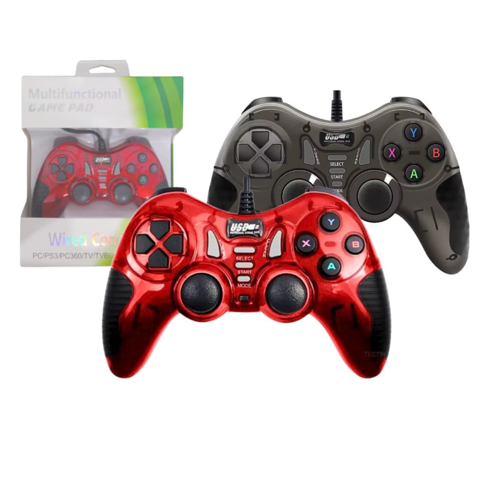 Controle Gamer Universal COM FIO para PC/PS3/PC360 Game Pad JOY-DGN