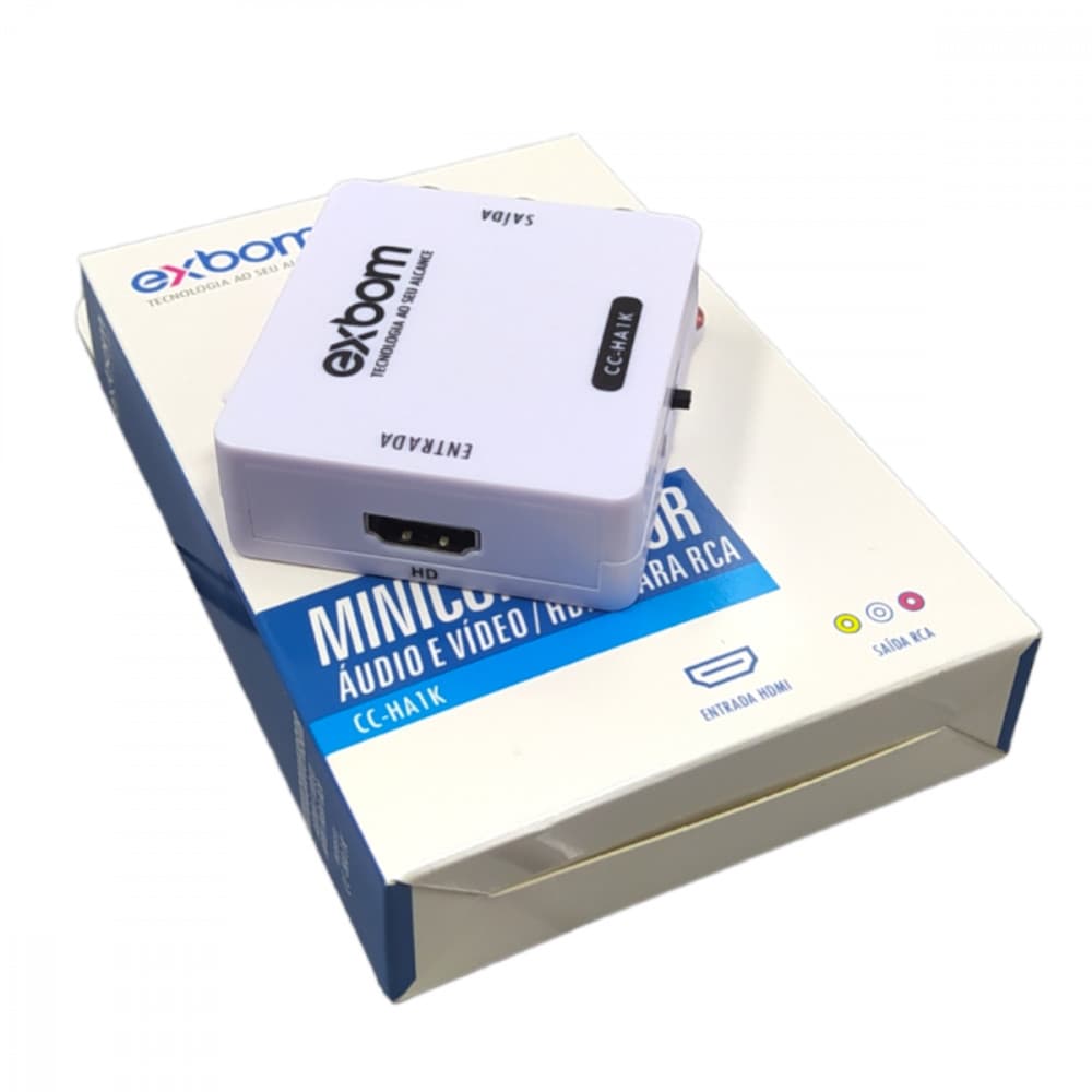 Adaptador HDMI para RCA Exbom: Converta com Facilidade!