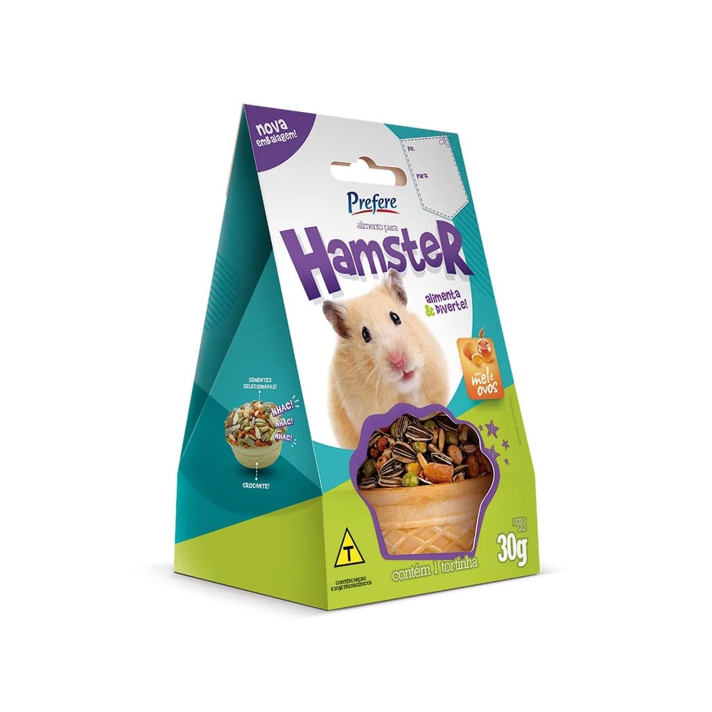 Tortinha para Hamster Prefere com Mel e Ovos (30g)