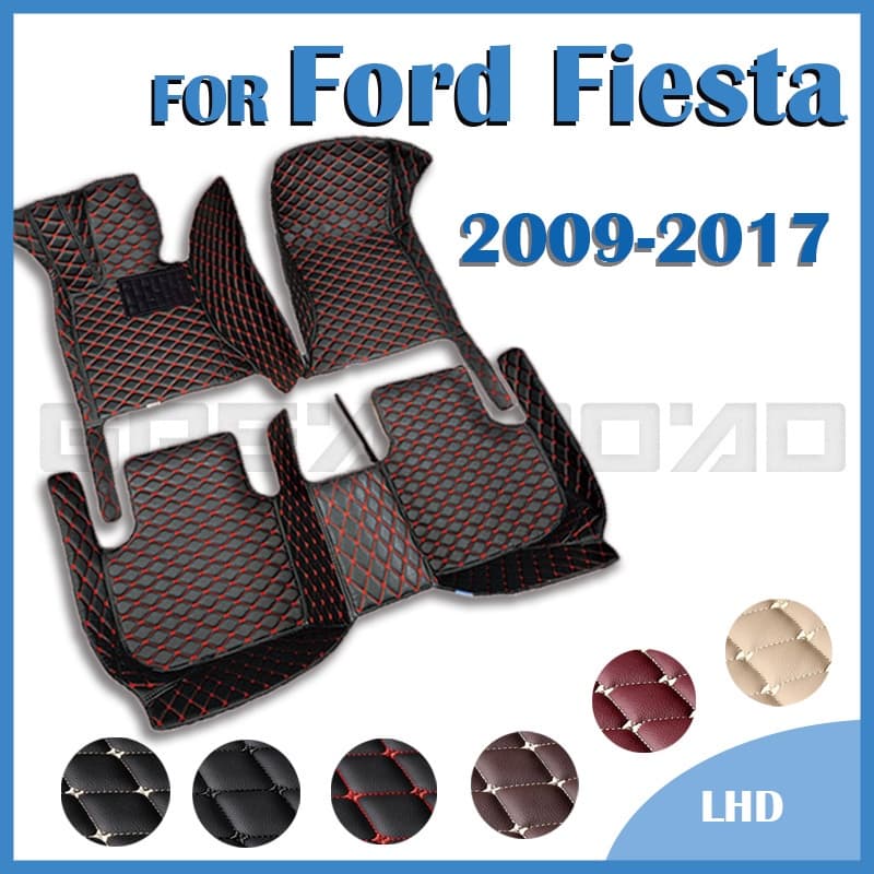 Tapetes Para Carros Ford Fiesta 2009 2010 2011 2012 2013 2014 2015 2016 2017 Acessórios Internos Personalizados Pés De