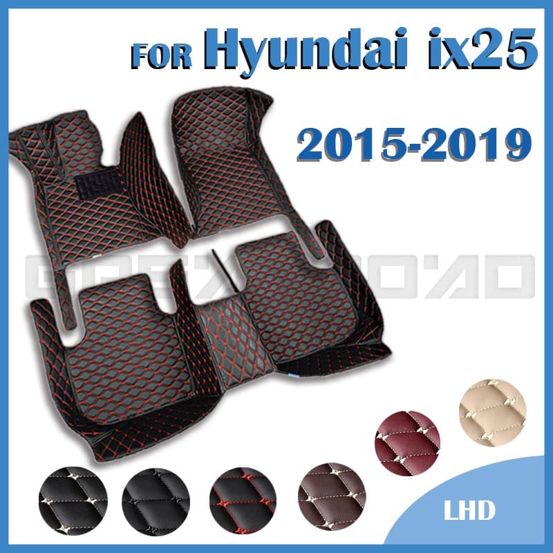 Tapetes De Carro Para Hyundai Creta 2015 2016 2017 2018 2019 Almofadas De Pé Personalizadas Capa De Tapete De Interiores