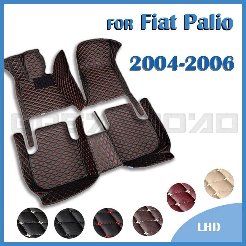 Tapetes Para Carros Adequado para Fiat Palio 2004 2005 2006 Pés De Automóveis Personalizados