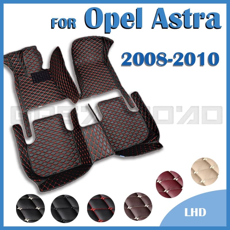 Tapetes Para Carros Opel Astra Four Doors 2008 2009 2010 Pés De Automóveis Acessórios Interiores Personalizados