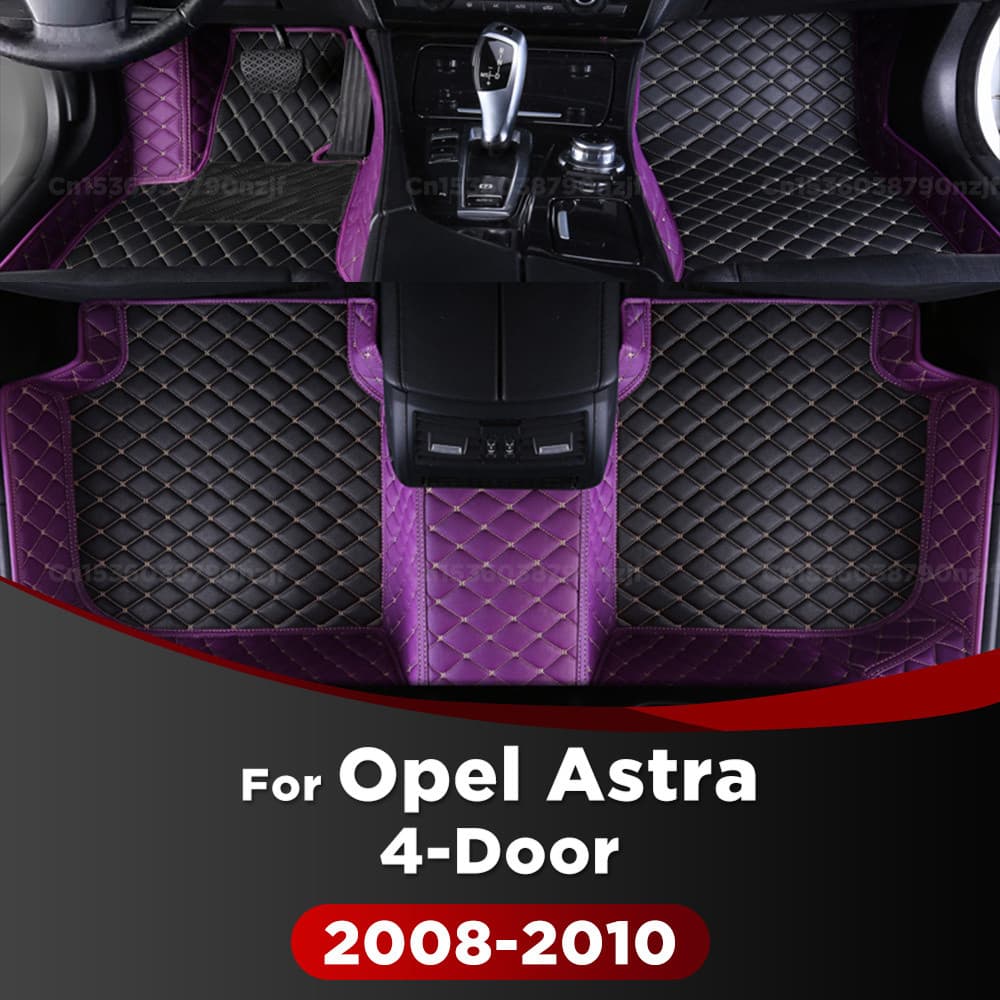 Para Opel Astra 4 Portas 2008 2009 2010 Tapetes De Carro Personalizado Almofadas De Pé Automóvel Capa Acessórios Interio